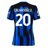 Inter Milan Hakan Calhanoglu #20 Domáci Ženy futbalový dres 2023-24 Krátky Rukáv